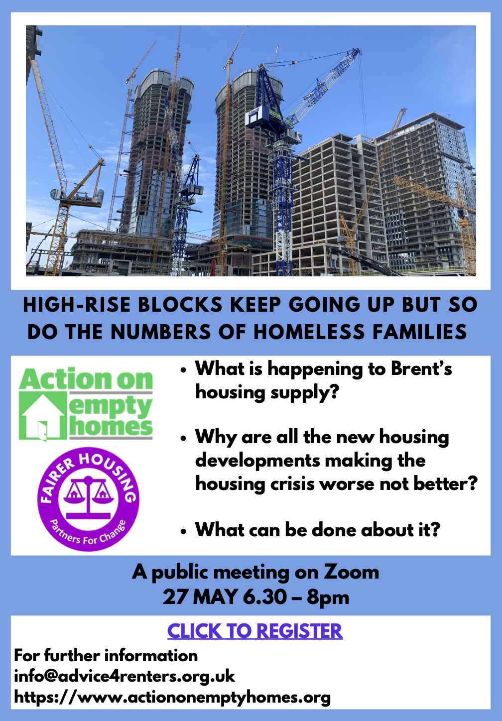 Fairer Housing - A Public Meeting